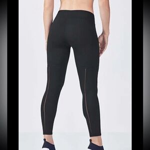 fabletics mesh Black High-Waisted Leggings